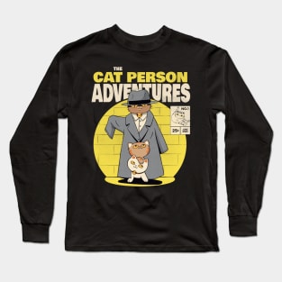 Cat Person Long Sleeve T-Shirt